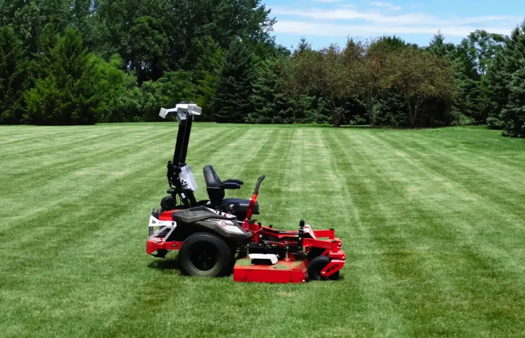 autonomous mowing