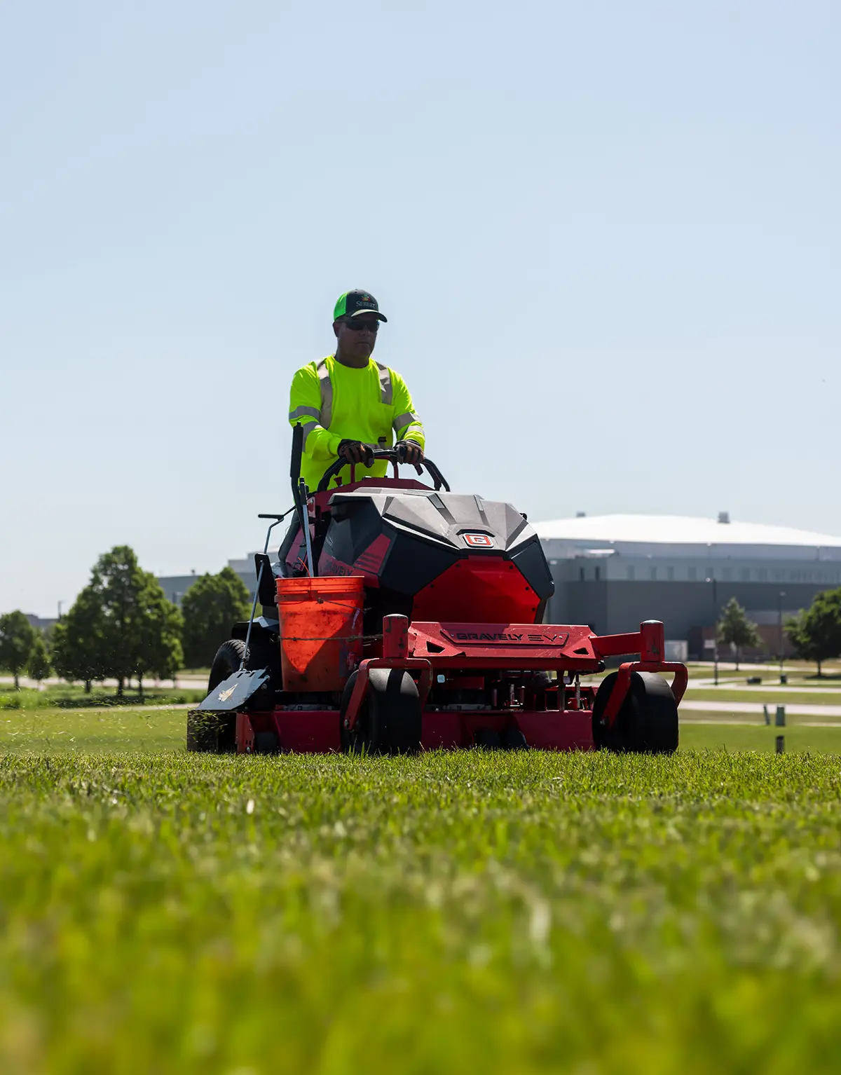 Eco-friendly lawn maintenance