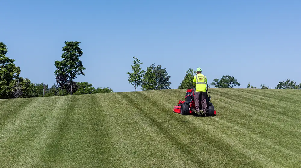 Commercial lawn care